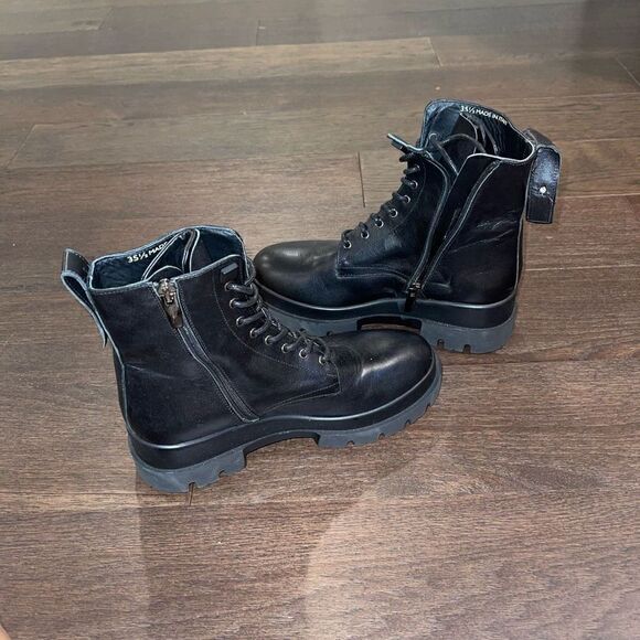 NWOB La Canadienne Brendan Waterproof Combat Boots - Picture 5 of 12